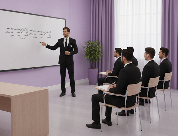 آموزش تخصصی نیروهای تشریفاتی