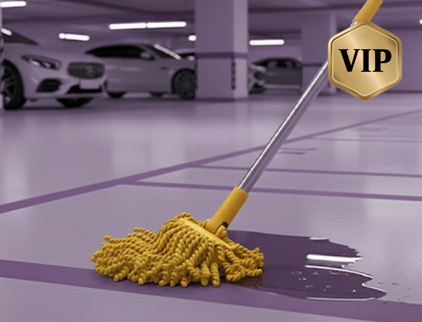 نظافت ویژه مشاعات ساعتی (VIP)